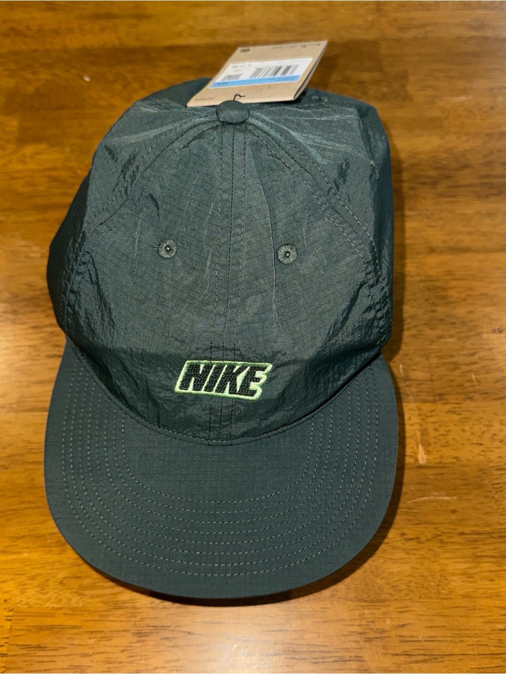 Nike Club Cap Unstructured Adjustable Green Flat Bill Outdoor FQ3275 338 M/L New